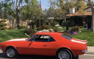 1967 Camaro SS resto mod with original rally wheels